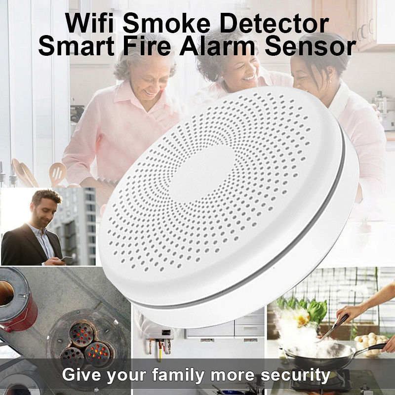 2 in 1 Version WiFi Tuya Smart – Smoke Detector Interconnected Bewertung und Preis
