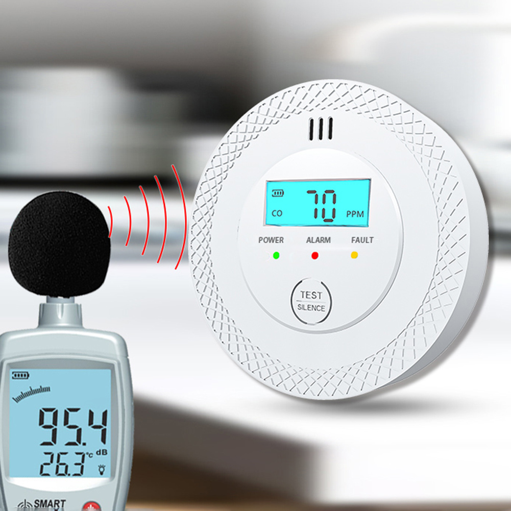 1-5PCS Carbon Monoxide Alarm D – Smoke Detector Interconnected Bewertung und Preis
