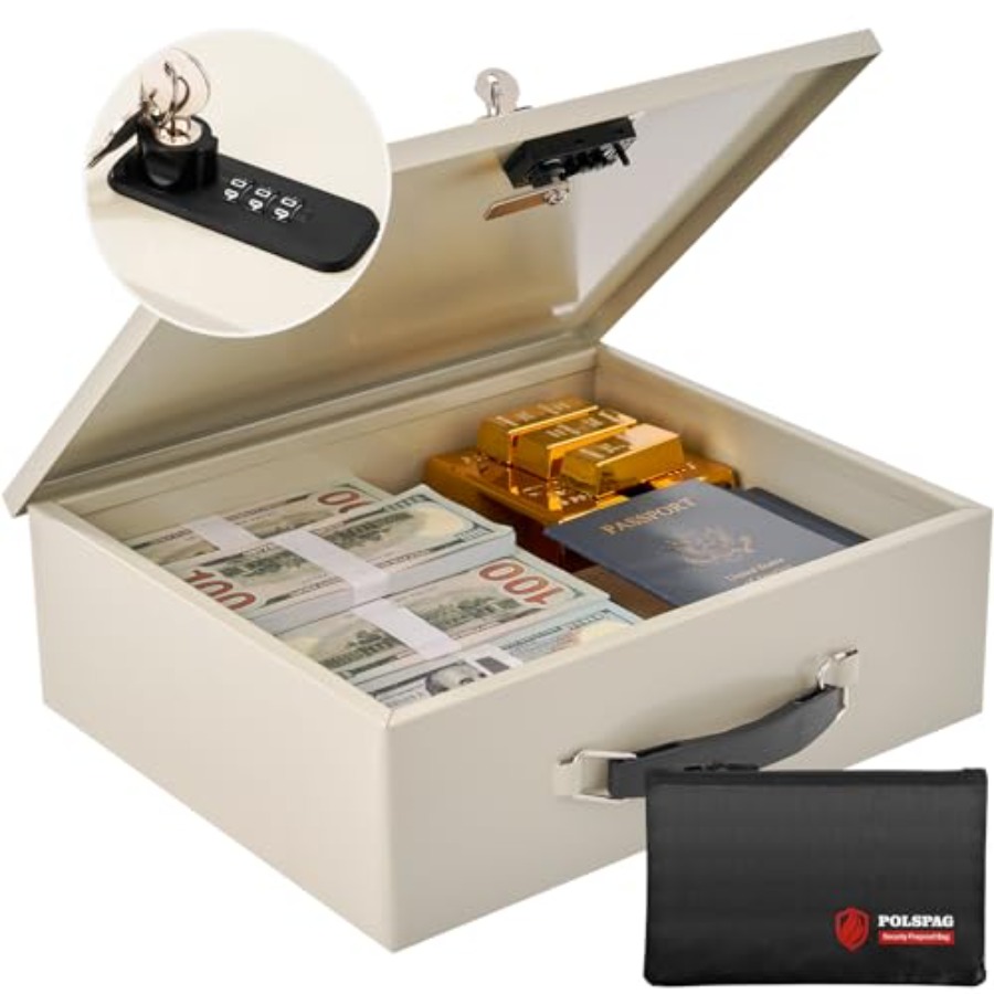 Fireproof Document Box with Ke – Fire Safe Document Bewertung und Preis