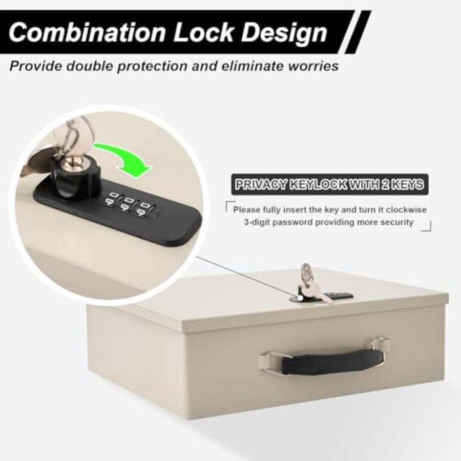 Fireproof Document Box with Ke – Fire Safe Document Bewertung und Preis