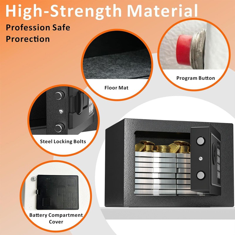 Digital Electronic Safe Box wi – Lockbox Key Secure Bewertung und Preis