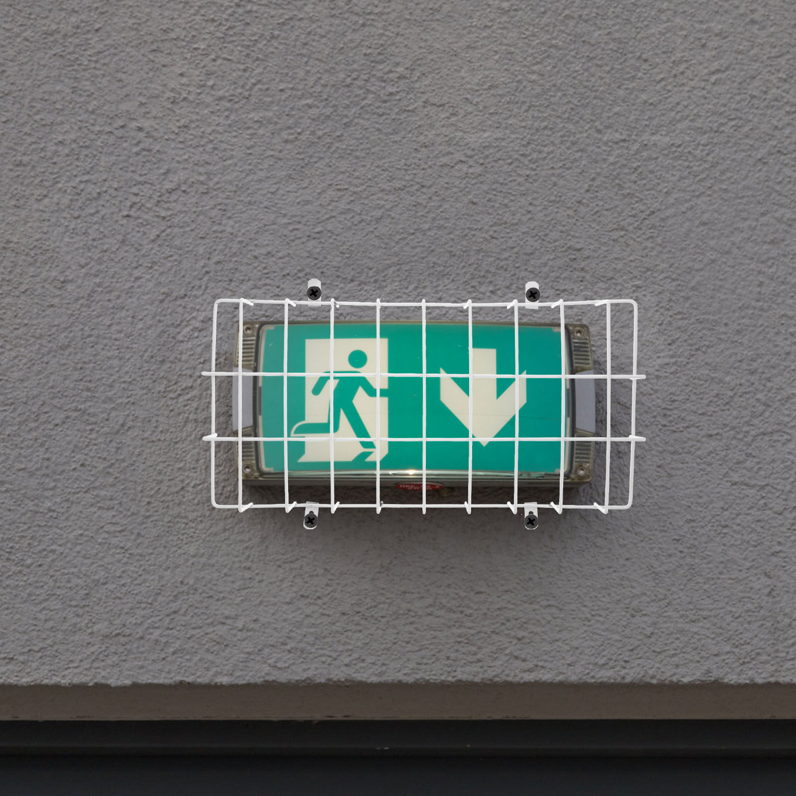 Exit Sign Protective Guard Sta – Emergency Exit Sign Bewertung und Preis