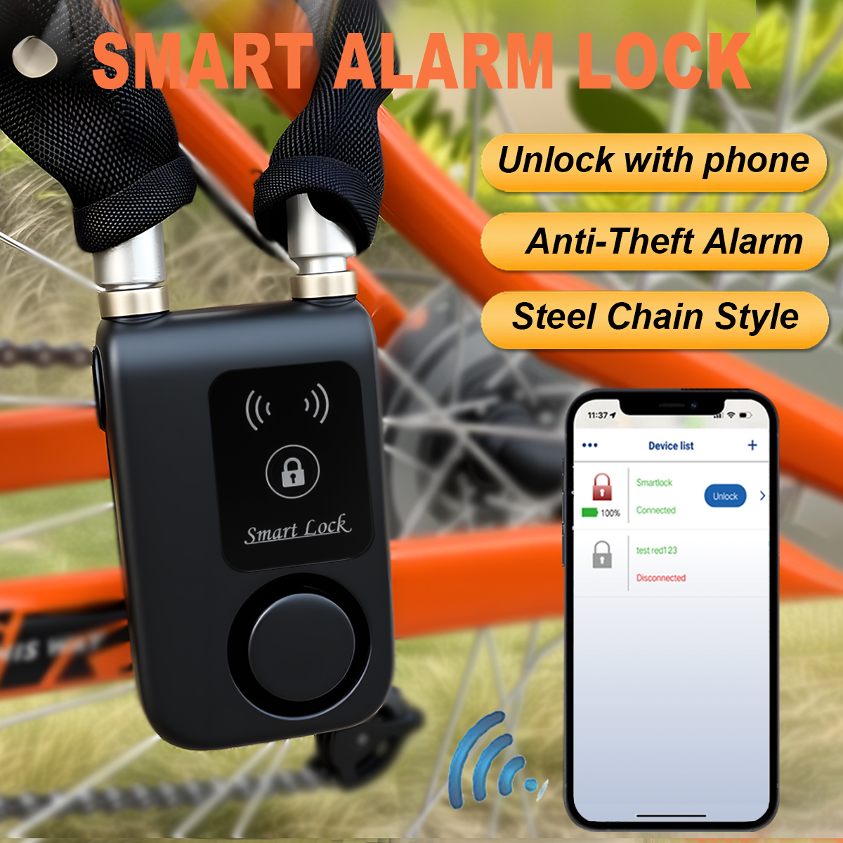 Smart Bluetooth Chain Lock Key – Security Chain Door Bewertung und Preis