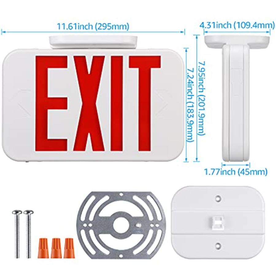 LED Exit Sign, Emergency Exit  – Emergency Exit Sign Bewertung und Preis