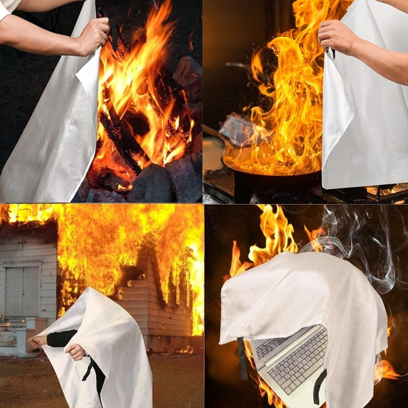 1pcs Fire Blanket Emergency Fi – Fire Blanket Kitchen Bewertung und Preis