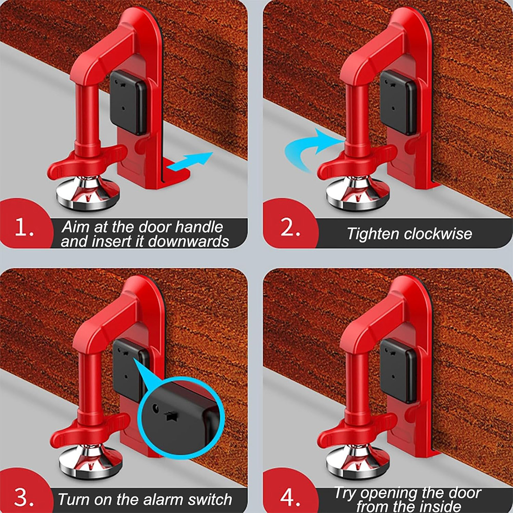 Battery Powered Alarm Door Sto – Door Stop Alarm Bewertung und Preis