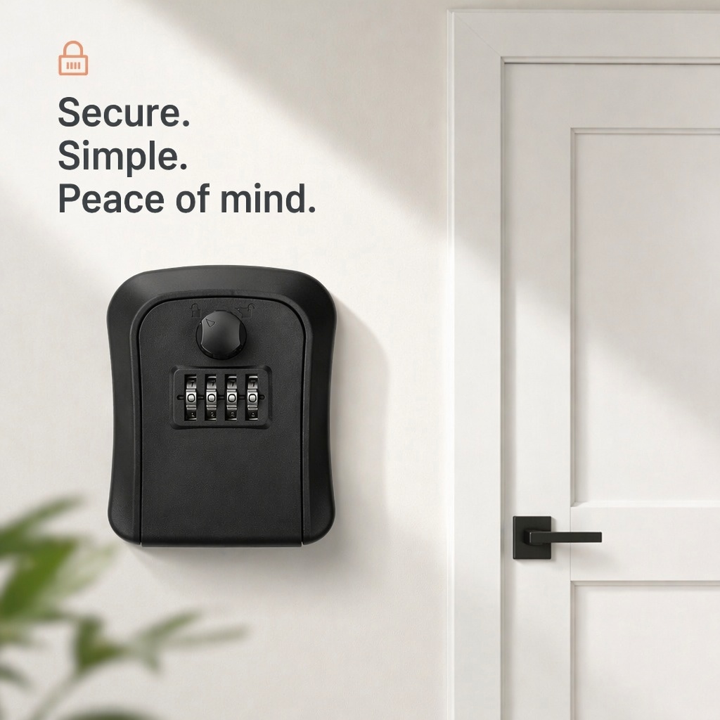 Key Lock Box Wall Mount Lockbo – Lockbox Key Secure Bewertung und Preis