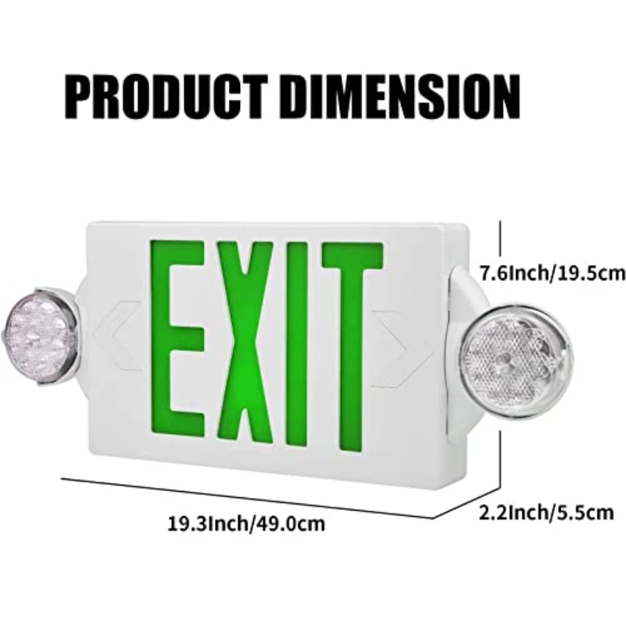 Emergency Exit Light, Adjustab – Emergency Exit Sign Bewertung und Preis