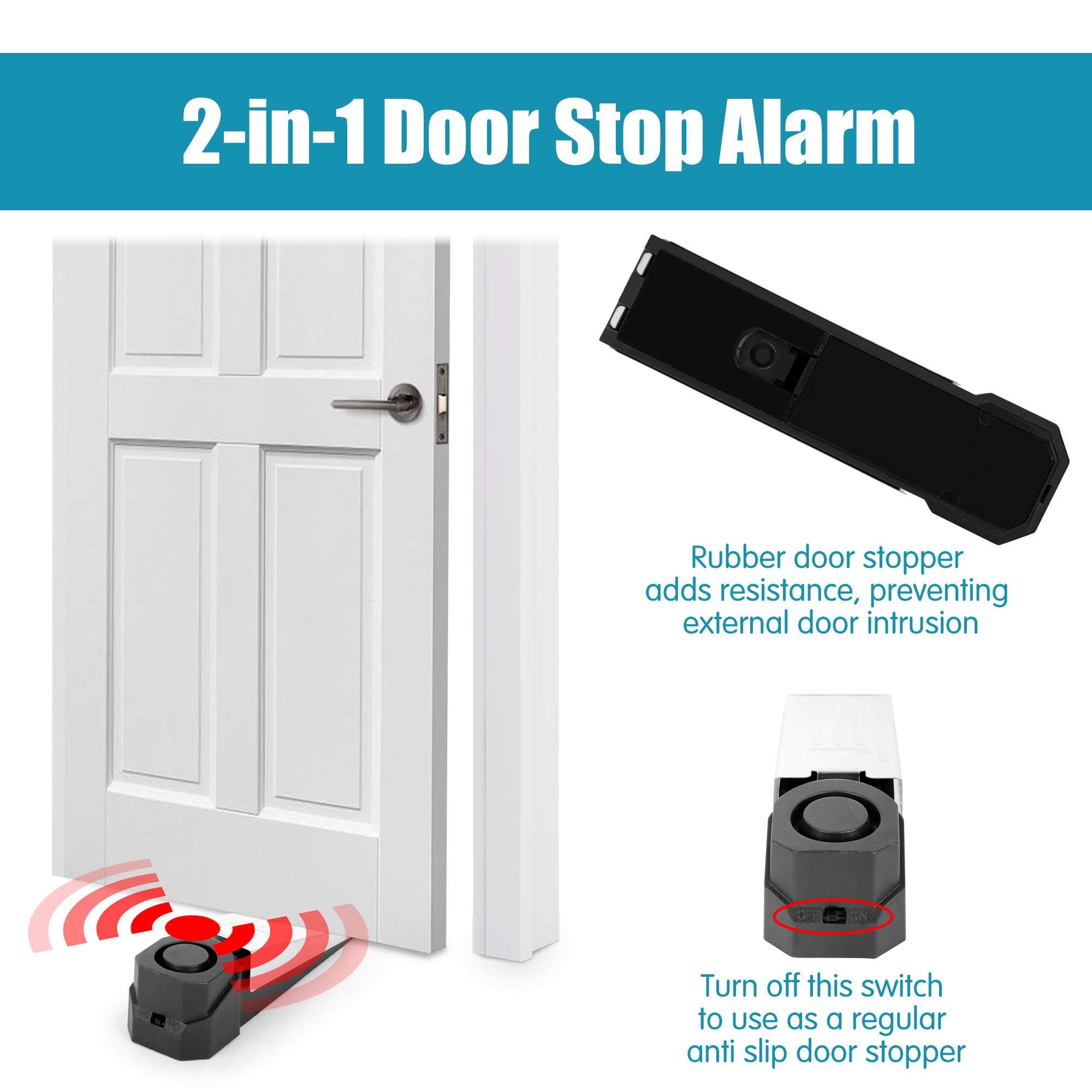 Wireless Door Stop Alarm Syste – Door Stop Alarm Bewertung und Preis
