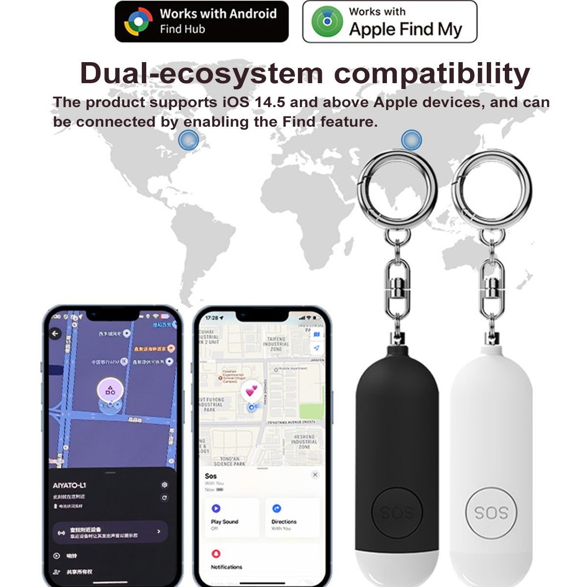 Self Defense Alarm LED Light R – Personal Alarm Keychain Bewertung und Preis