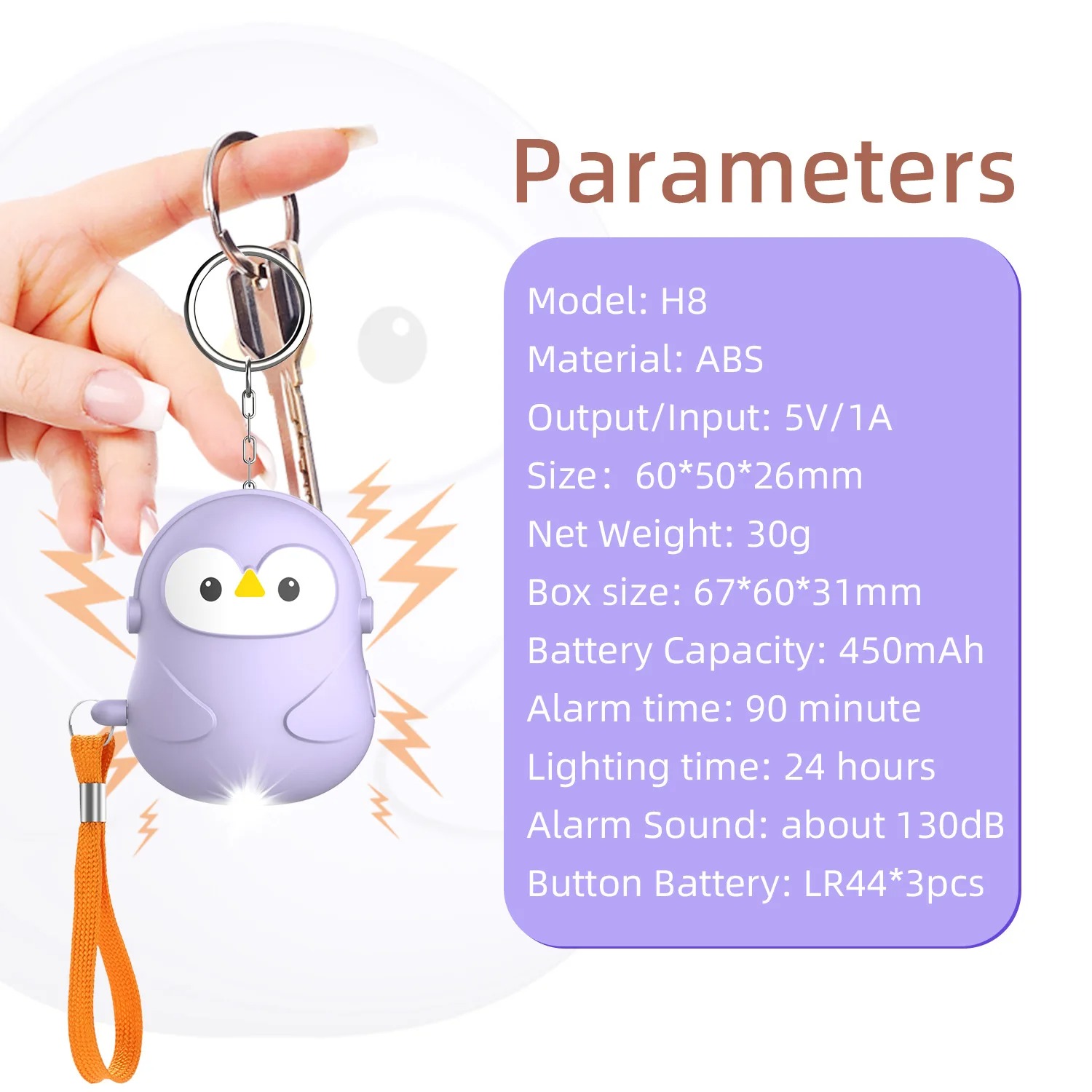 Personal Self Defense 5Pcs Ala – Personal Alarm Keychain Bewertung und Preis