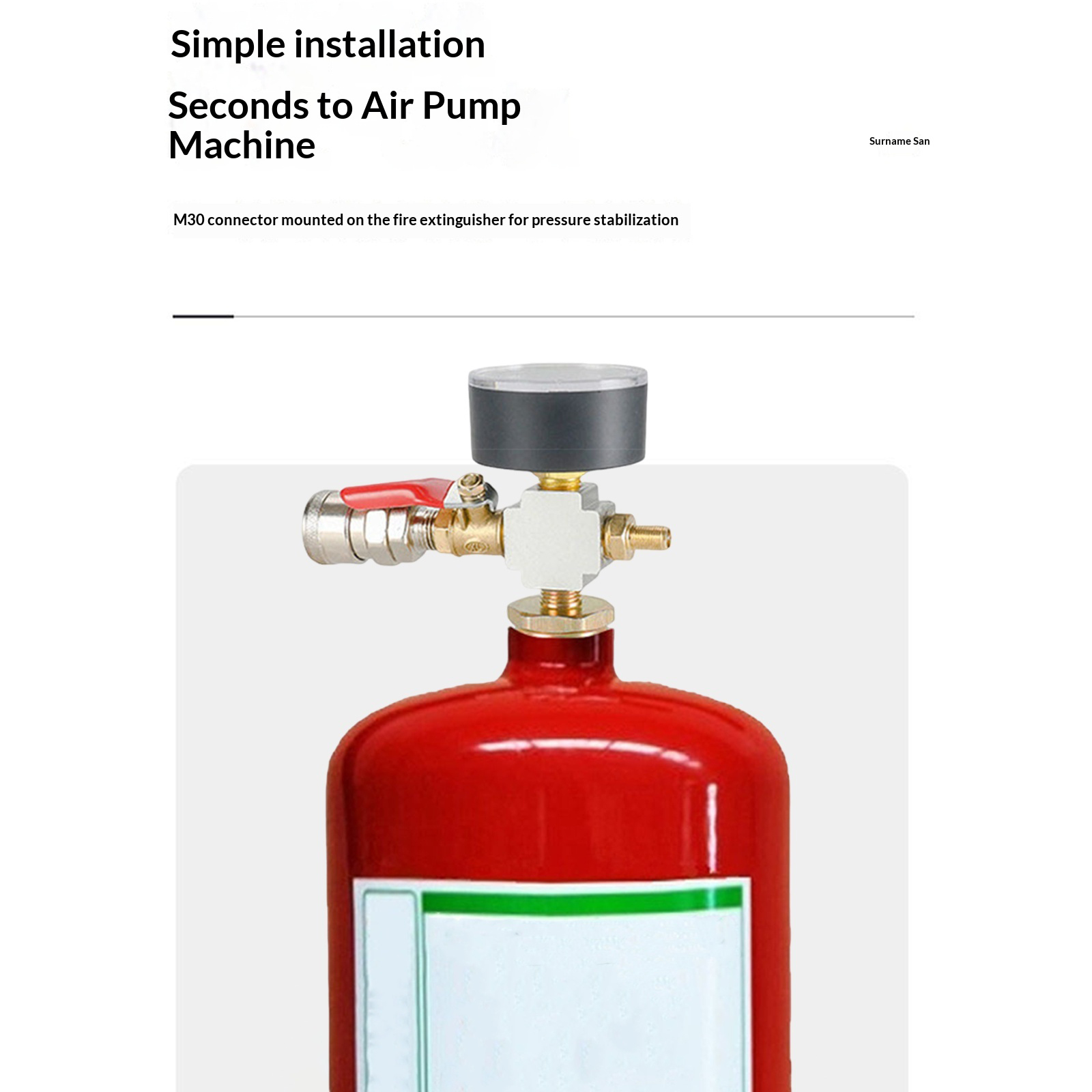 Small Air Tank Pressures Adapt – Fire Extinguisher Small Bewertung und Preis