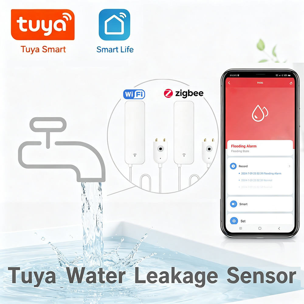 ZigBee WiFi Water Leak Sensor  – Water Alarm Sensor Bewertung und Preis