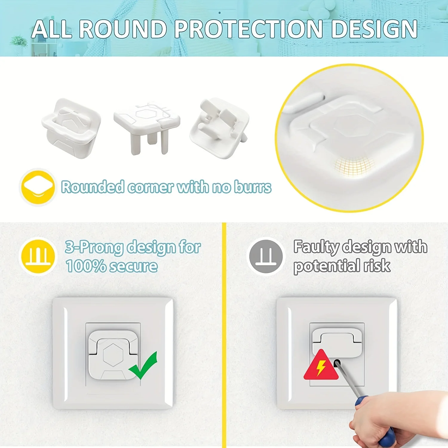 1-20Pc Baby Proof Outlet Cover – Outlet Cover Baby Bewertung und Preis