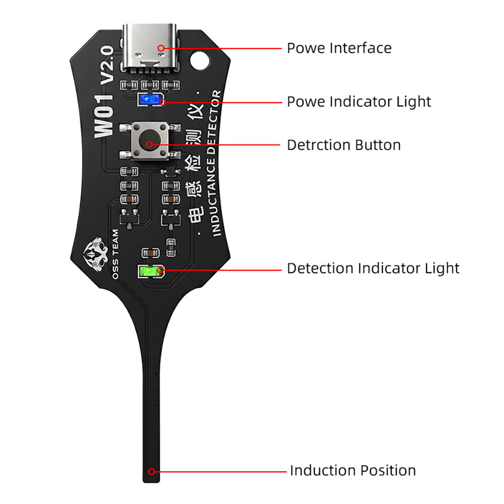 W01 Inductor Detector Tool Mot – Co Detector Plug Bewertung und Preis