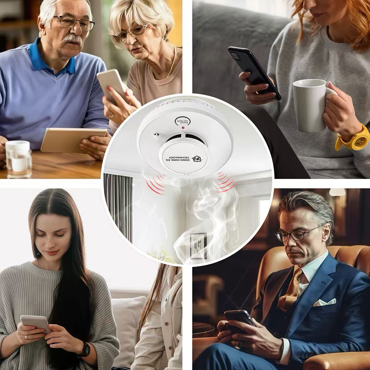 DFA Wifi Smoke Detector 2 in1  – Smoke Detector Interconnected Bewertung und Preis