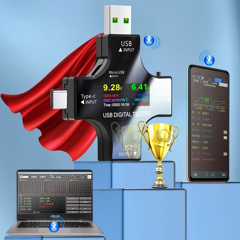 USB Tester DC Type-C PD Digita – Co Detector Plug Bewertung und Preis