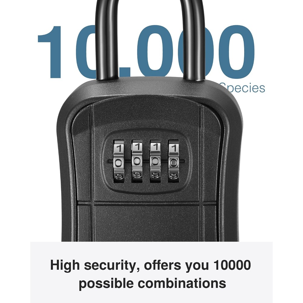 Key Lock Box, Portable Combina – Lockbox Key Secure Bewertung und Preis