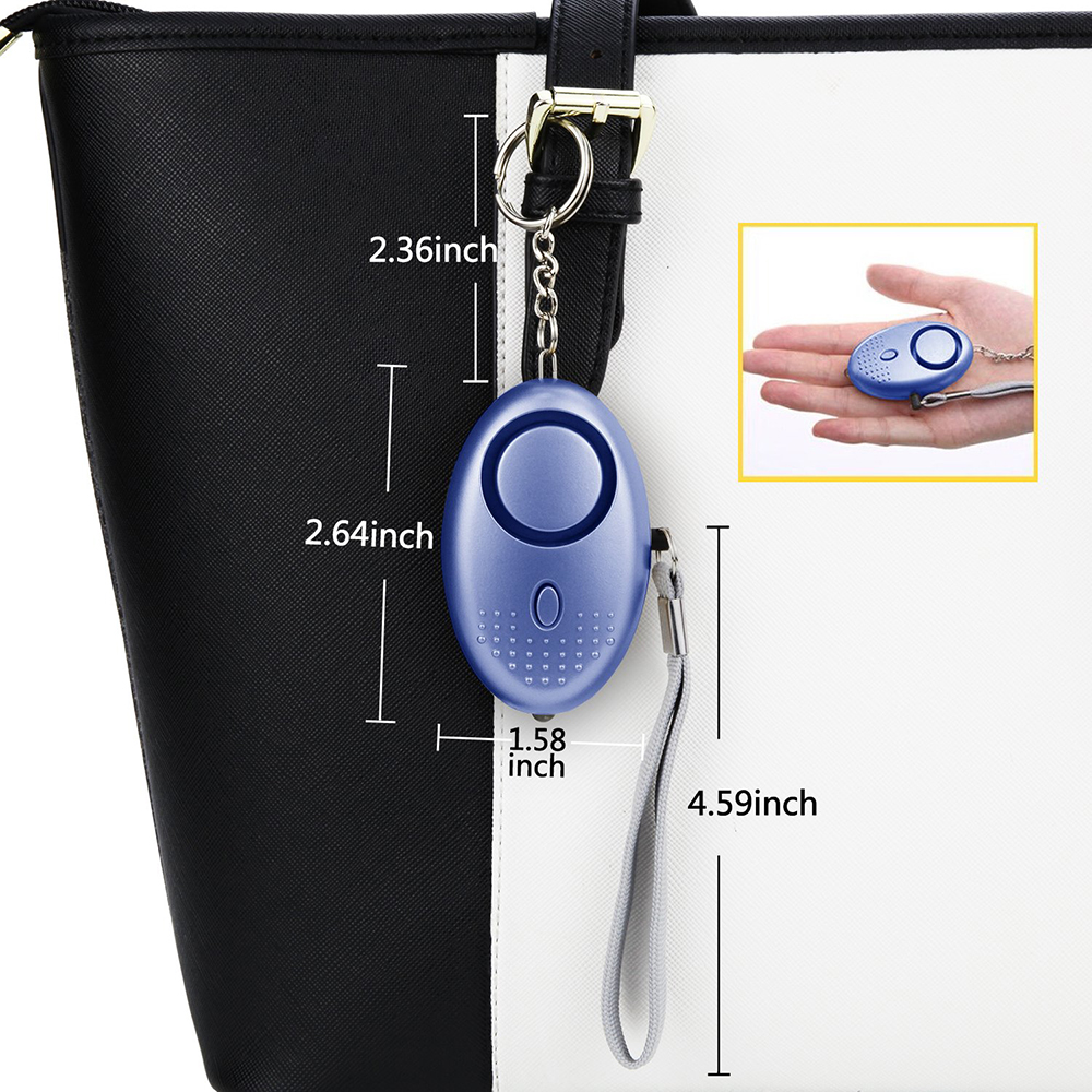 130DB Siren Song LED Portable  – Personal Alarm Keychain Bewertung und Preis