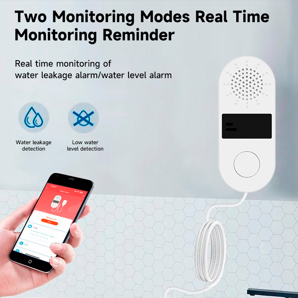 Tuya Wifi Water Leak Detector  – Water Alarm Sensor Bewertung und Preis