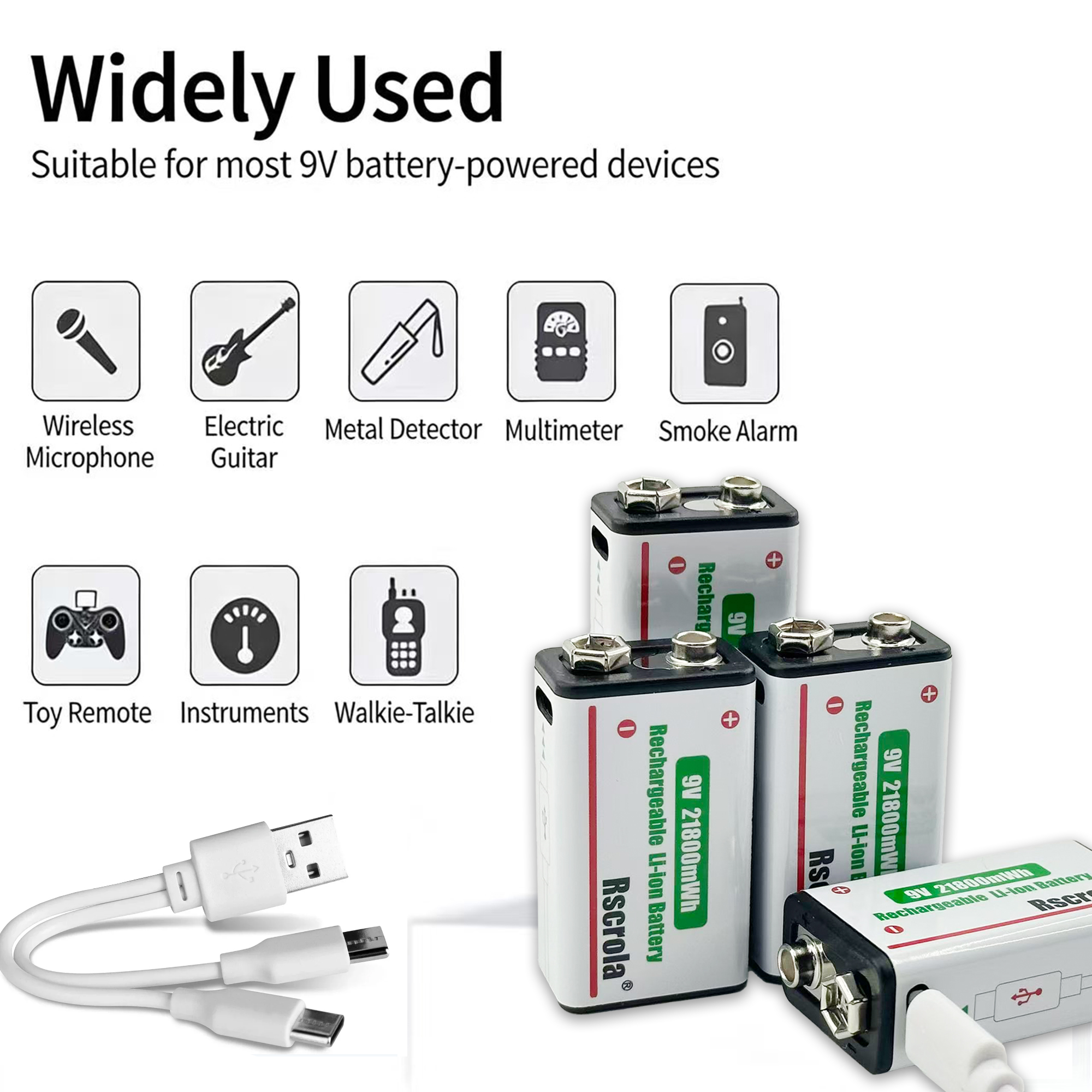 Long-Lasting 9V Lithium ion Re – Smoke Detector Interconnected Bewertung und Preis