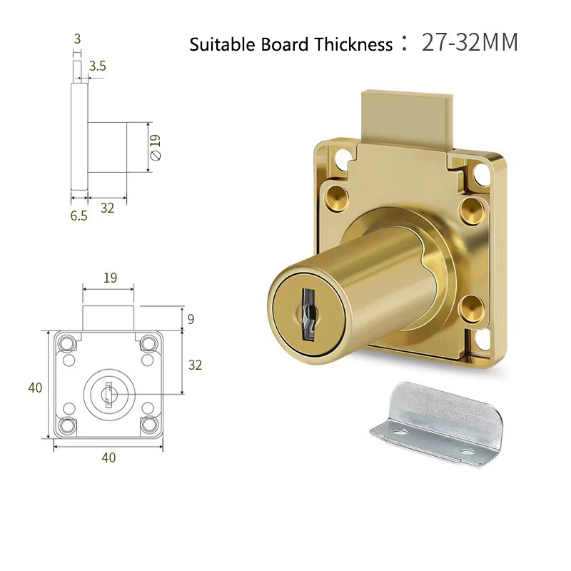 Yutoko High-grade Desk Drawer  – Medicine Cabinet Lock Bewertung und Preis