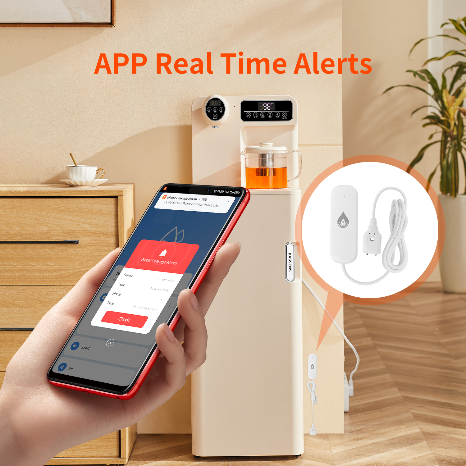 YFK Tuya WiFi Water Leakage Se – Water Alarm Sensor Bewertung und Preis
