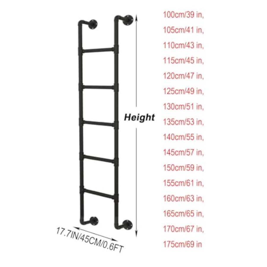 Wall Mounted Metal Step Ladder – Fire Escape Ladder Bewertung und Preis