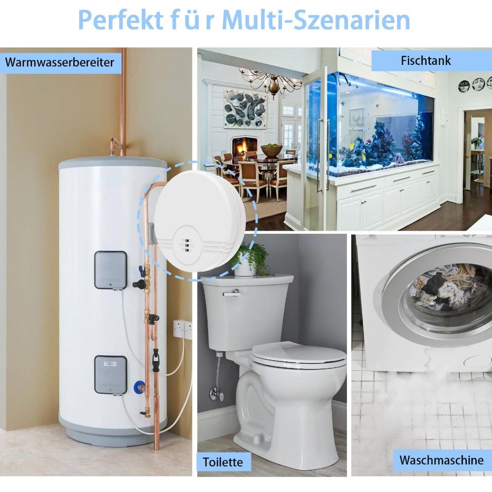 Dual Mode Sensor Water Leak Al – Water Alarm Sensor Bewertung und Preis