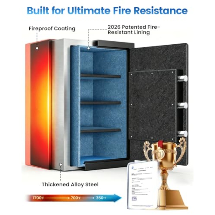 Home fireproof safe for docume – Fire Safe Document Bewertung und Preis