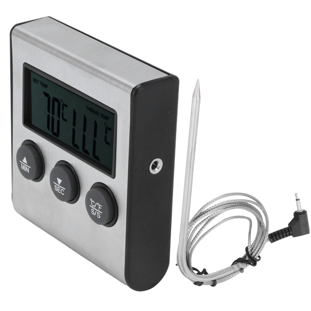 Silver Digital BBQ Meat Thermo – Pool Alarm Float Bewertung und Preis