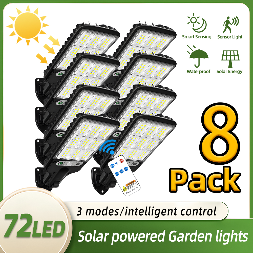1/8pc Solar Outdoor Floodlight – Power Outage Light Bewertung und Preis