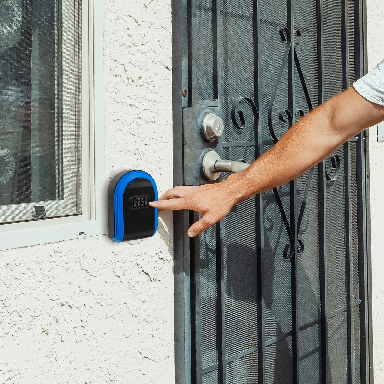 Key Lock Box Wall Mount Plasti – Lockbox Key Secure Bewertung und Preis