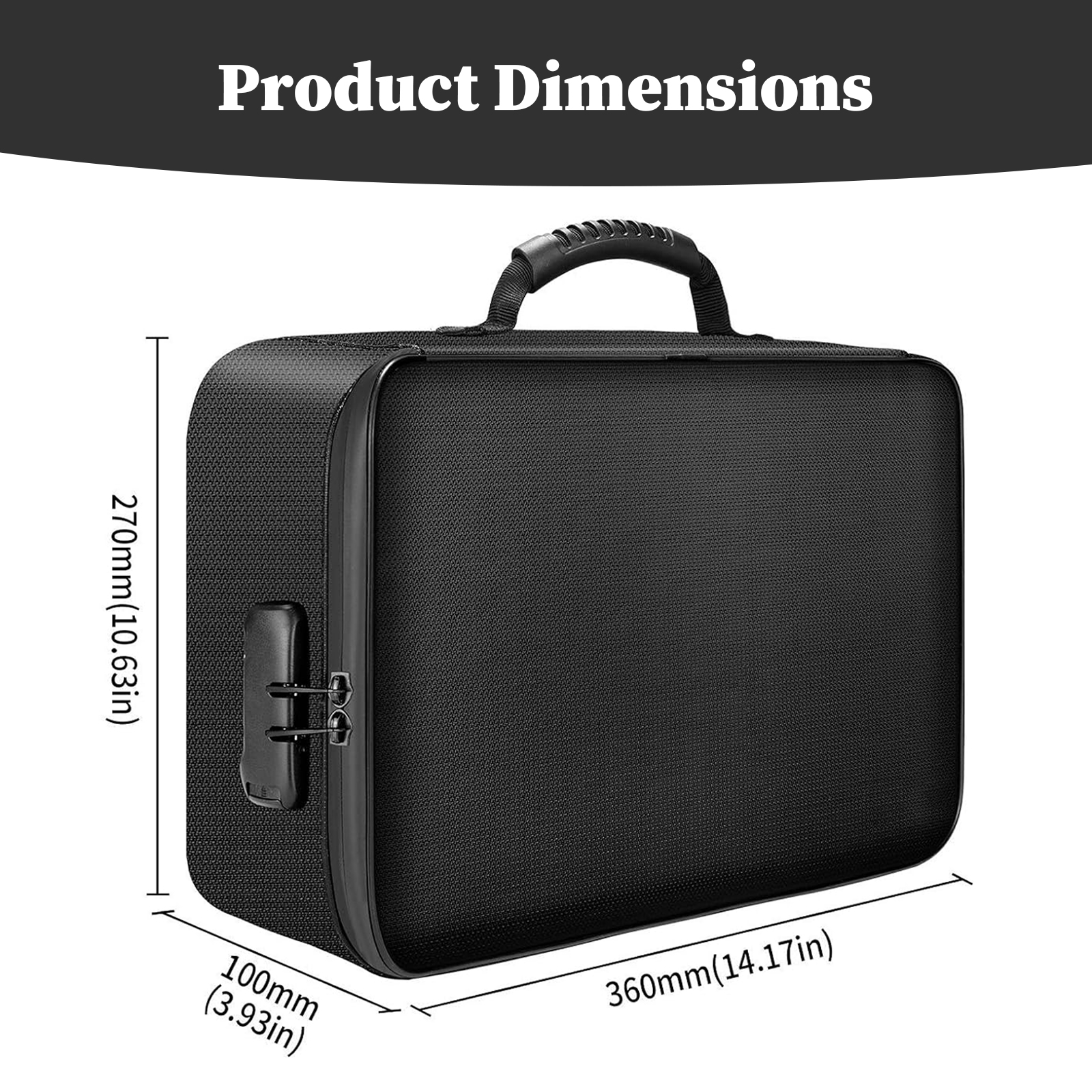Fireproof Document Bag with Lo – Fire Safe Document Bewertung und Preis